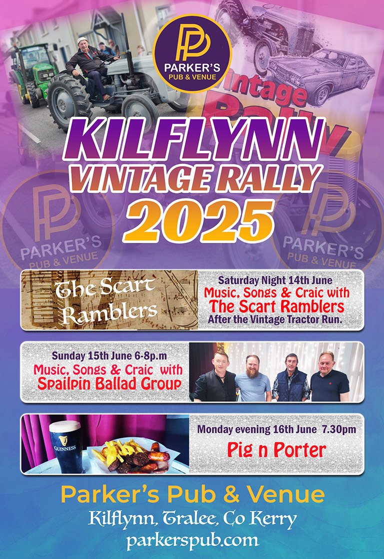 Vintage Weekend 2025 at Parkers Pub