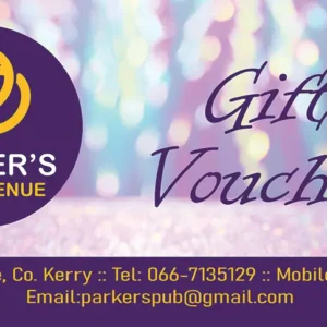 parkers pub gift voucher