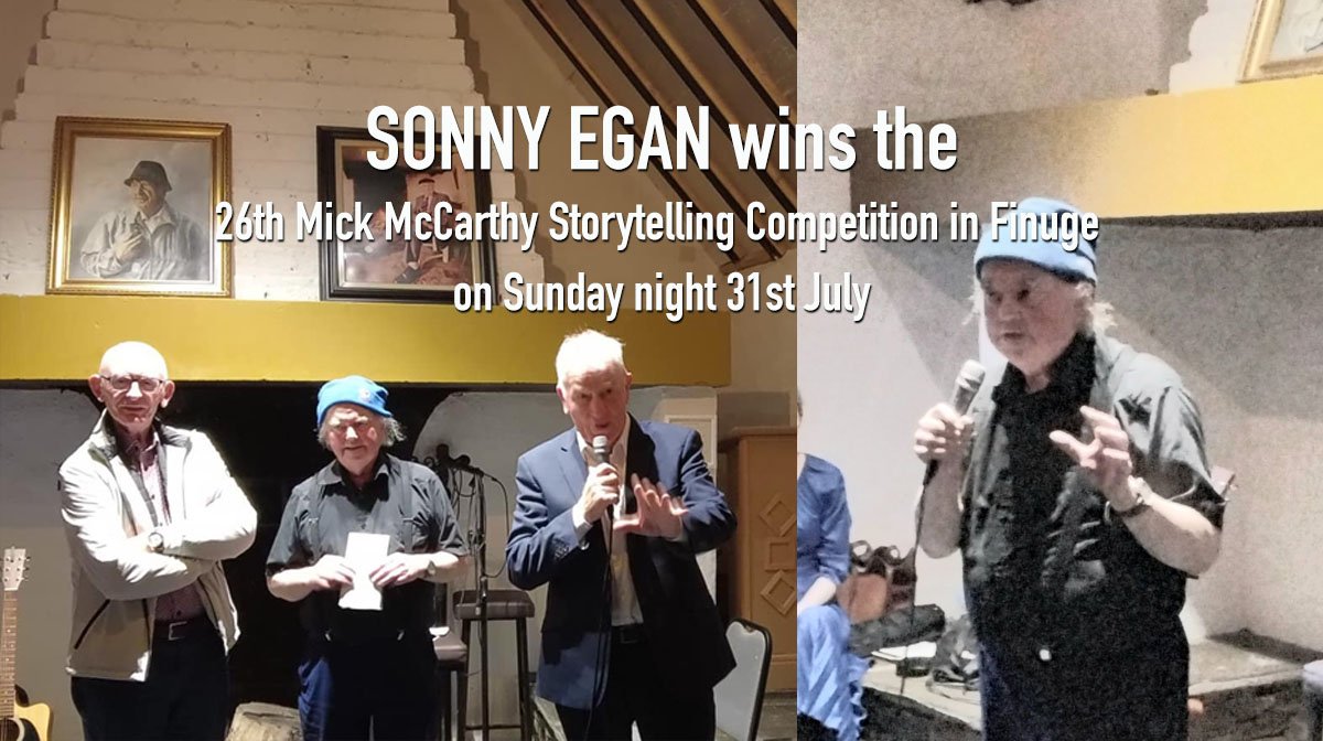 Sonny Egan Mick McCarthy Storytelling 2022