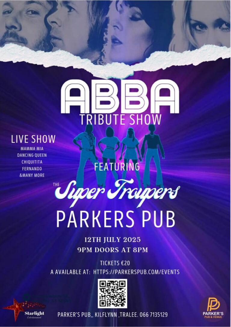 ABBA Super Troupers at Parkers Pub Kilflynn